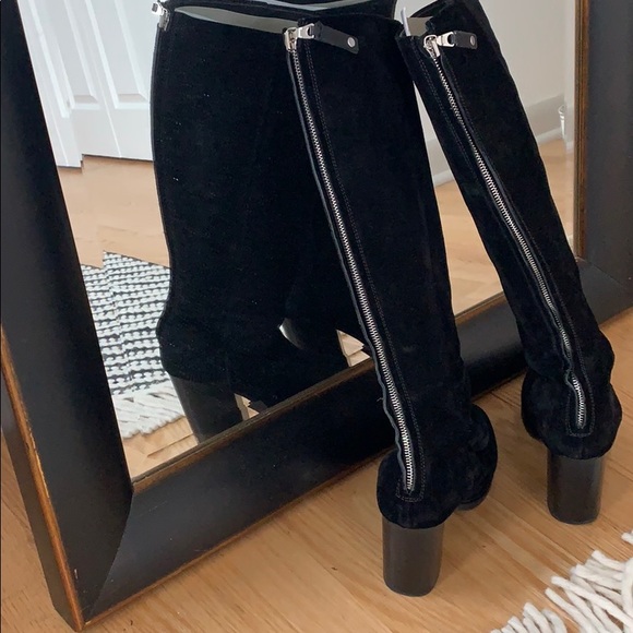 Rag & Bone tall suede boots - Picture 4 of 4